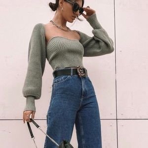Viral Zara Sweater Set